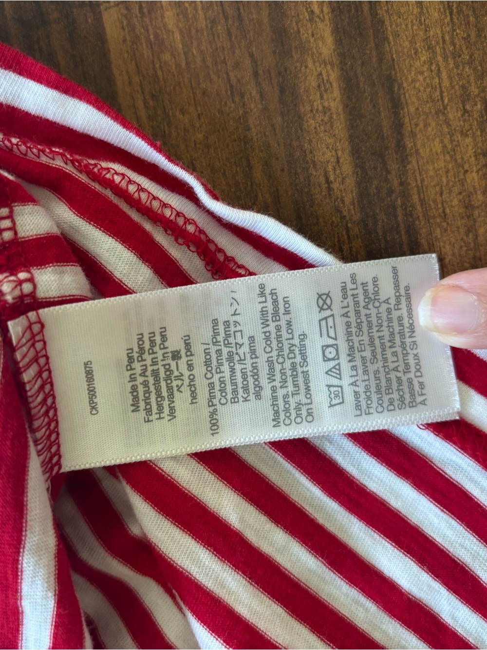 Madewell Red & White Striped Tank - Picture 5 of 5